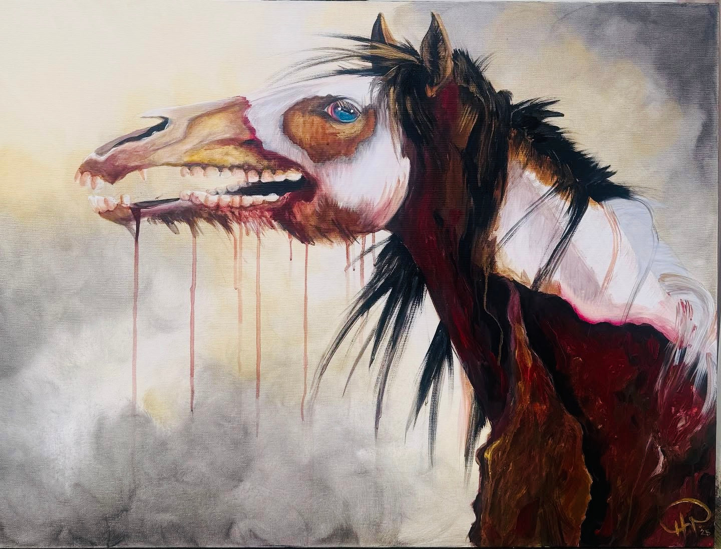 Corpse Horse 30x40"