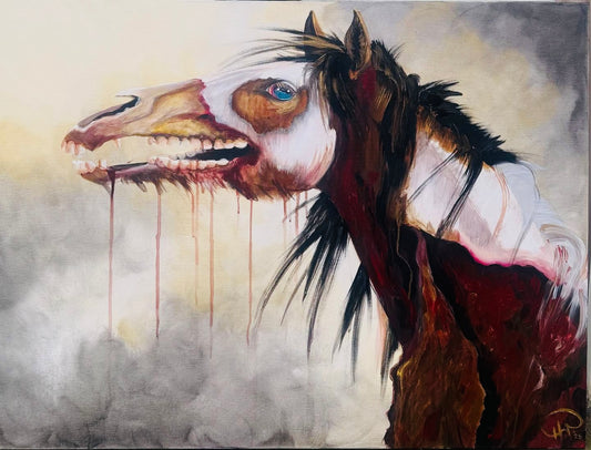 Corpse Horse 30x40"