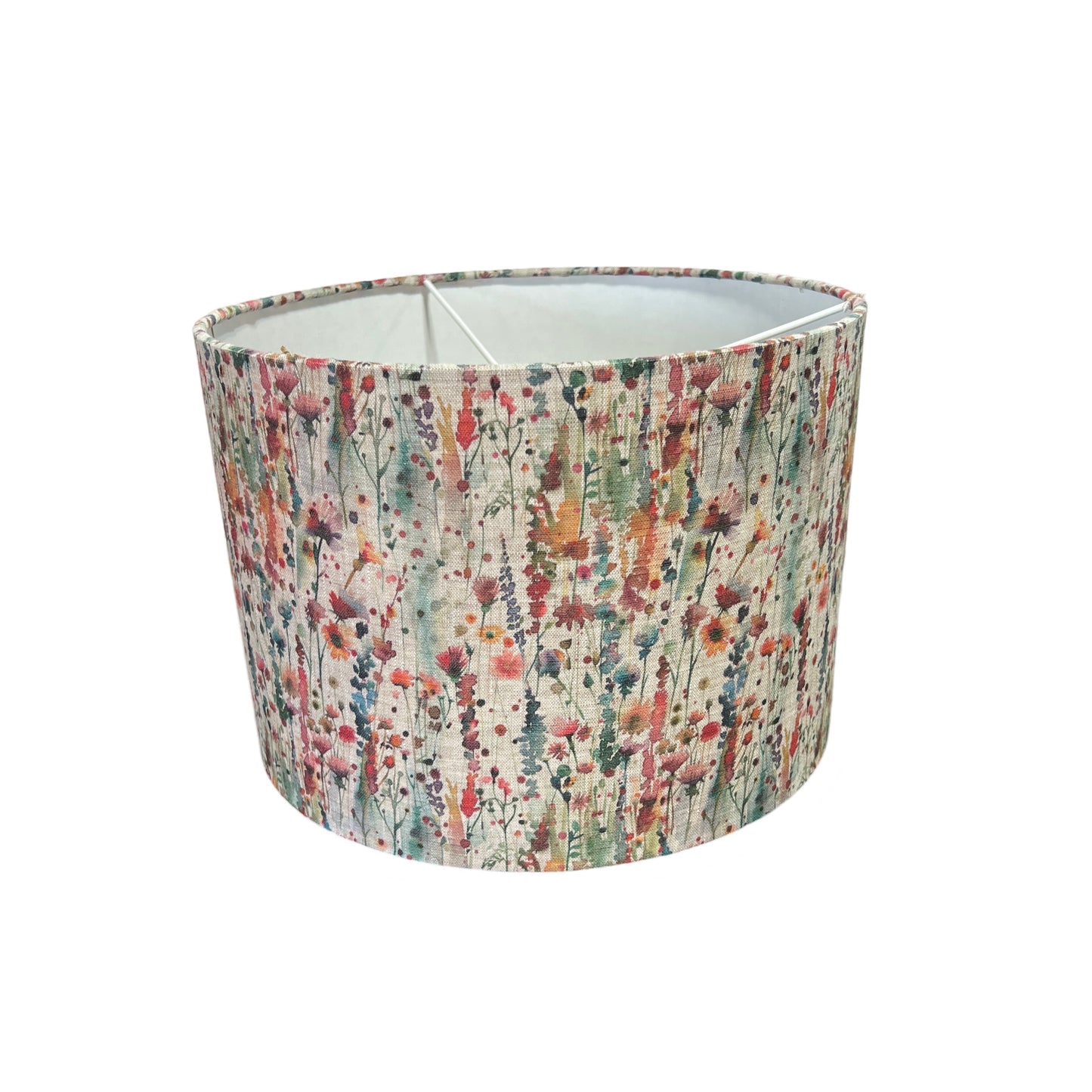 Wildflowers Natural Linen Lampshade 30x21cm