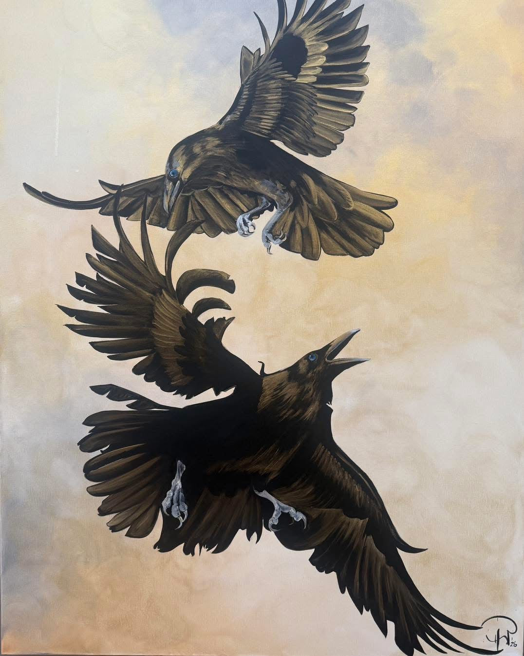 High Spirits 36x48" Painting