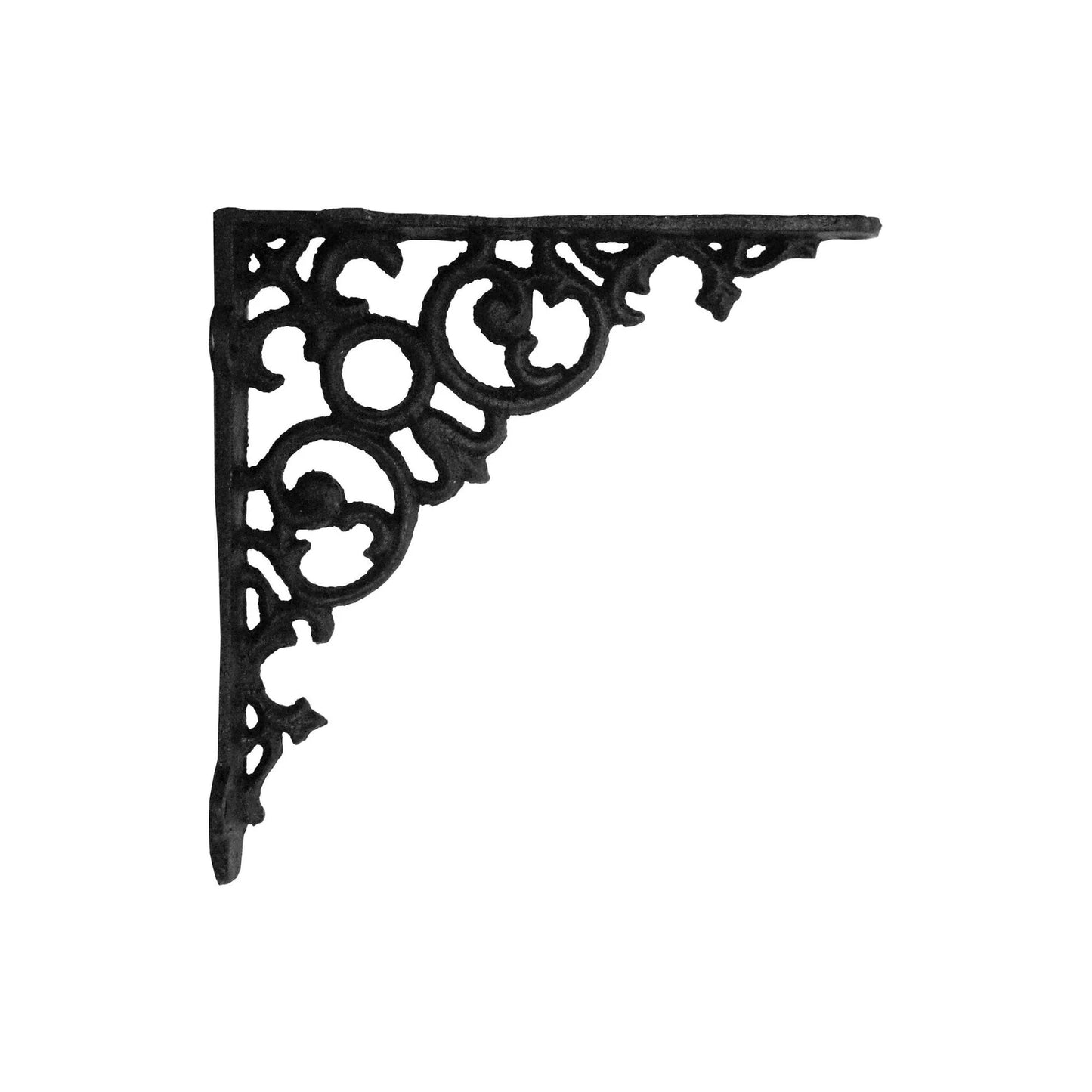 Scroll bracket black small