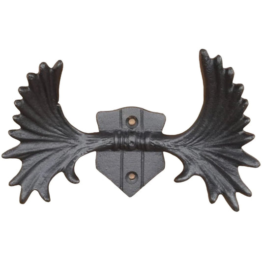 Moose Antler Cast Iron Hook