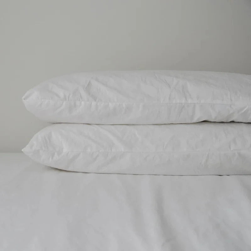 Turkish Cotton Pillow Case Pair KING