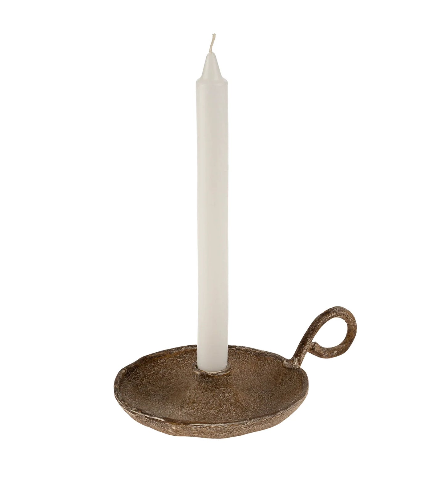 Caribe Candle Holder Raw Umber
