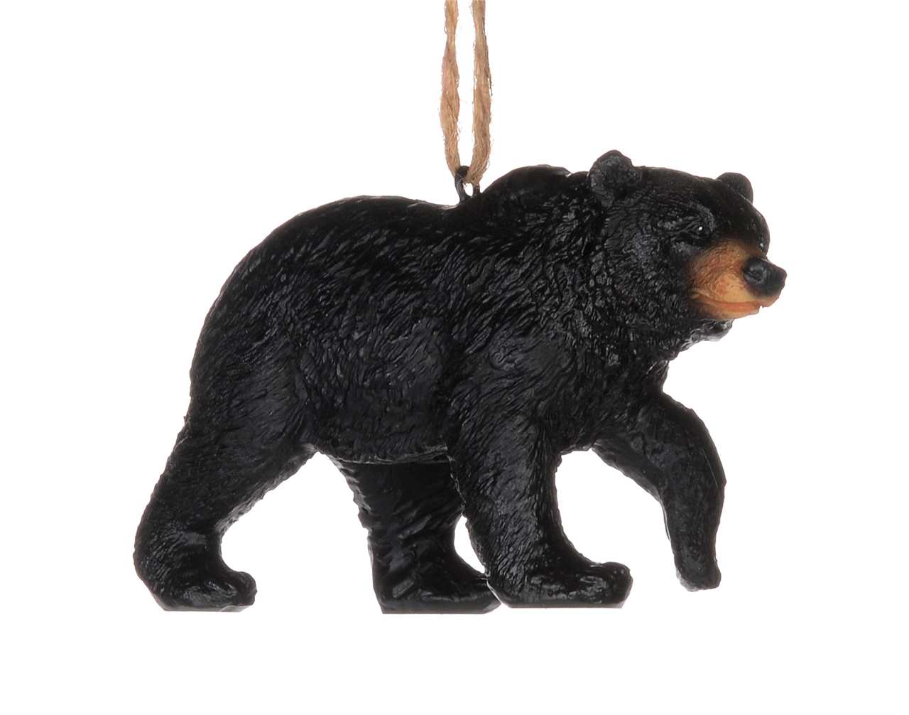 Black bear ornament