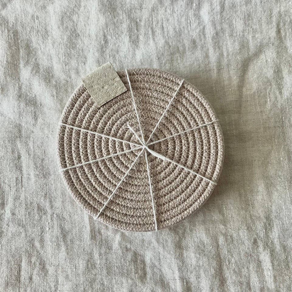 Linen Rope Coasters