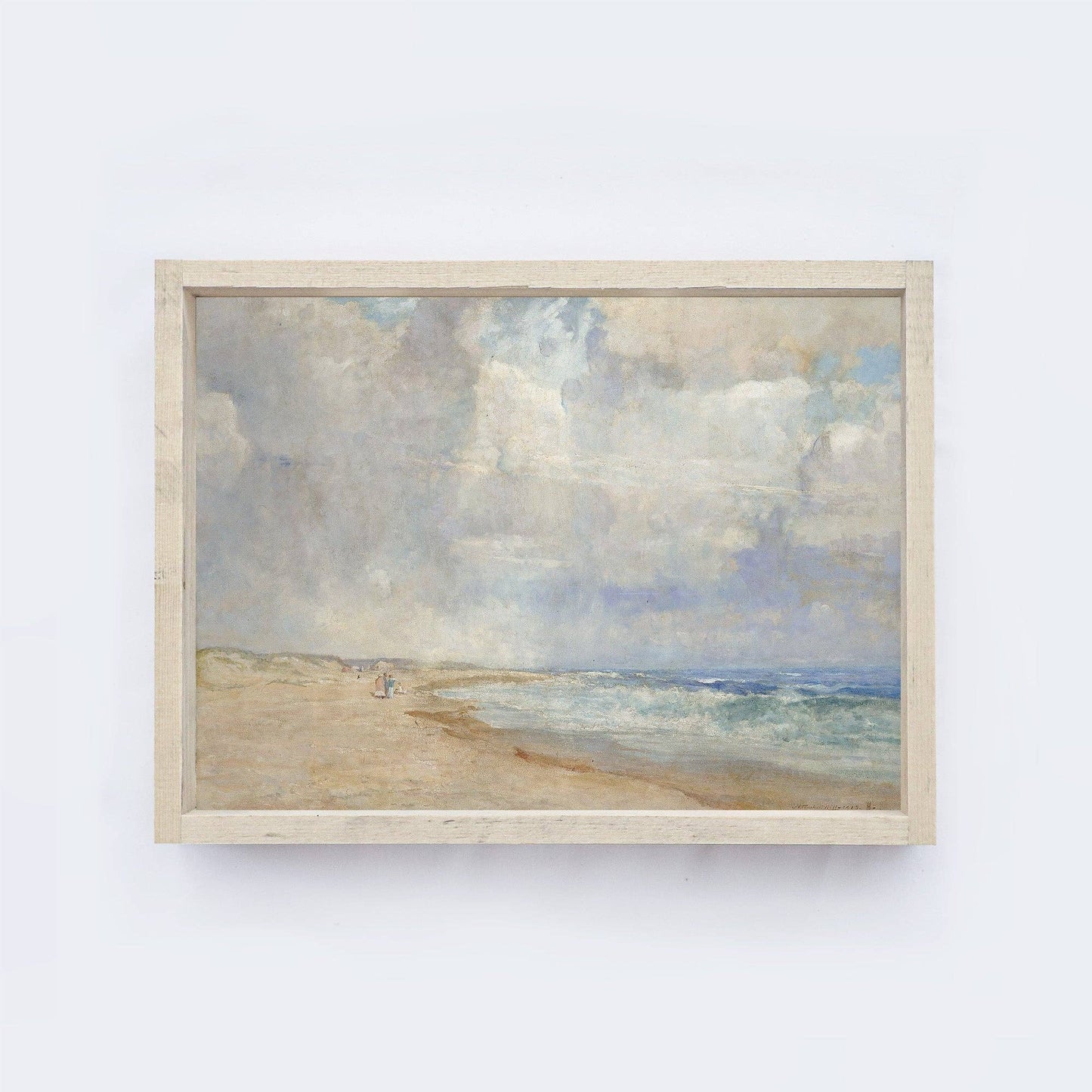 Framed Print Seascape 8.5x7"
