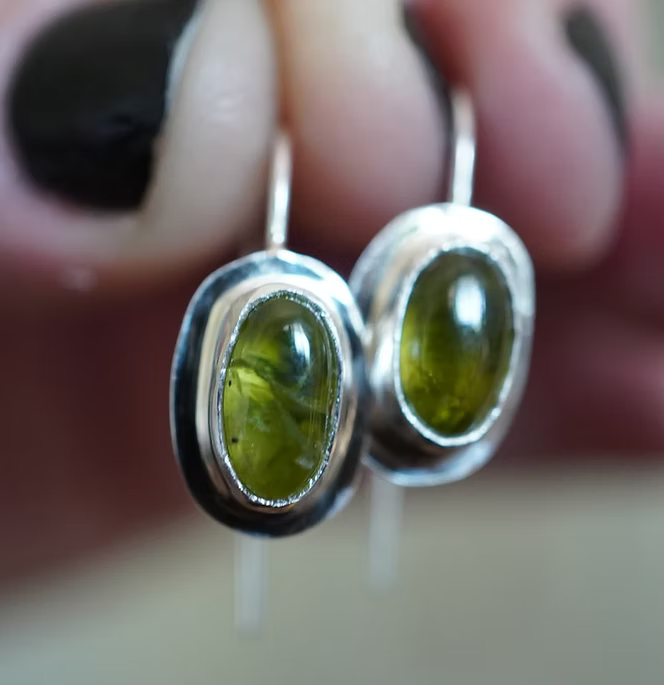 BC Peridot Earrings