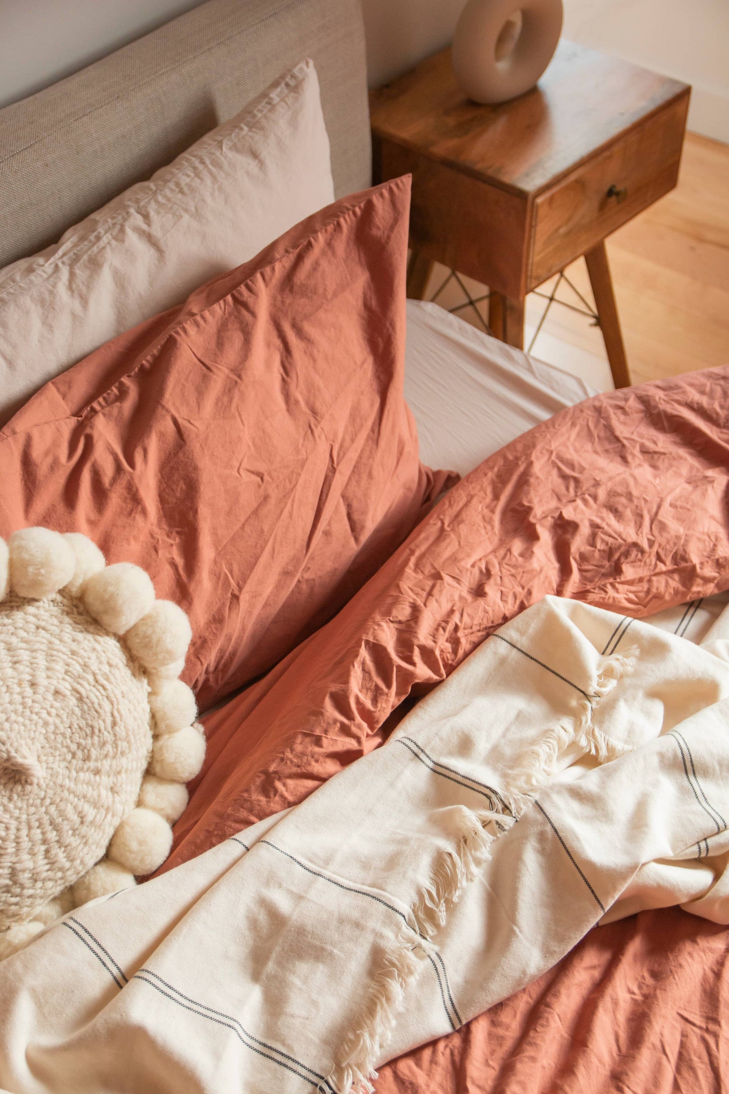 Striped Blanket 94x86"