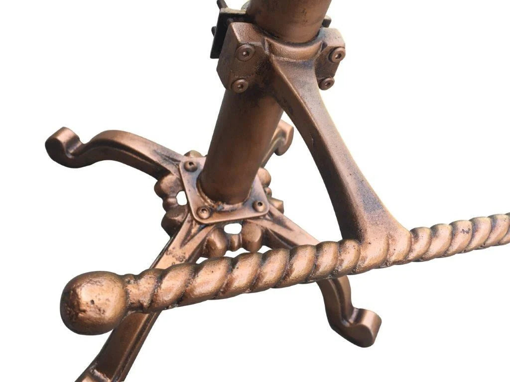 Iron Tractor Seat Antique Copper