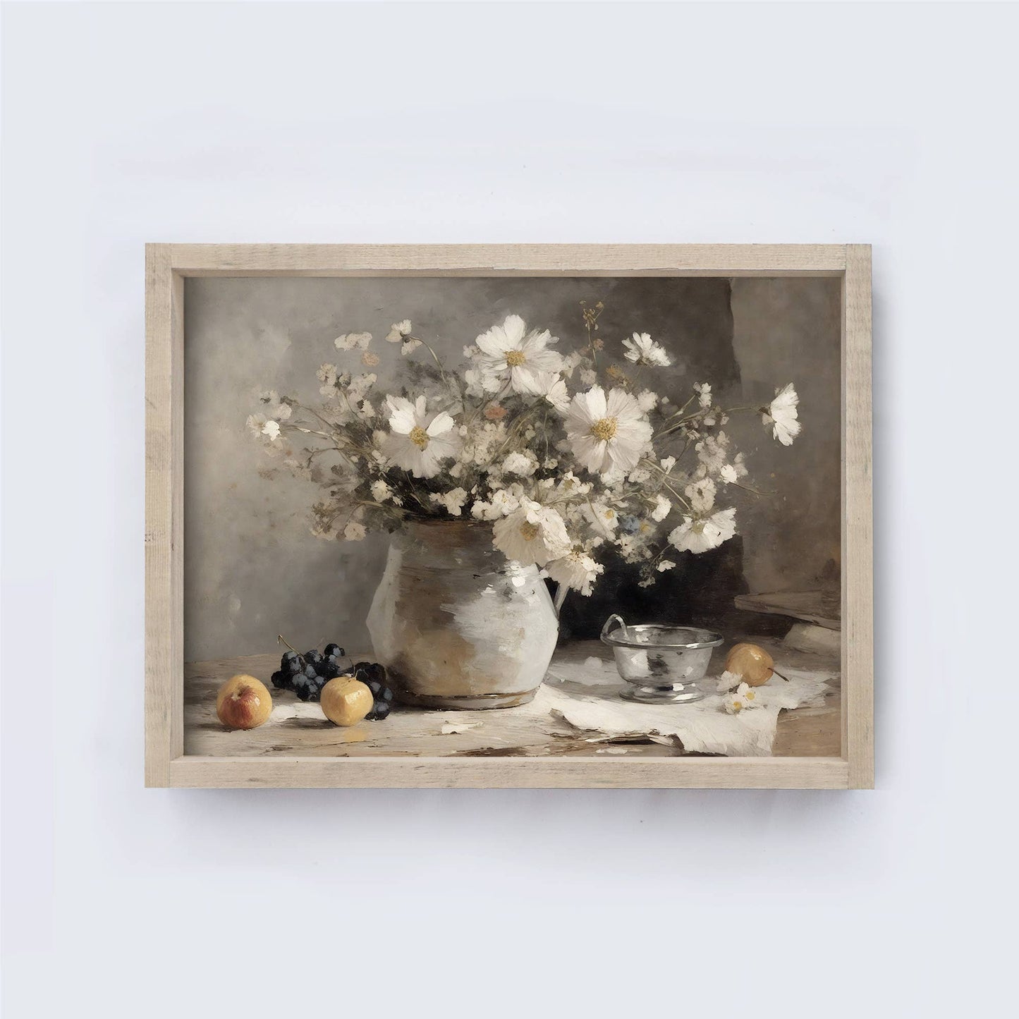 Framed Print Fruit Still Life 8.5x7"