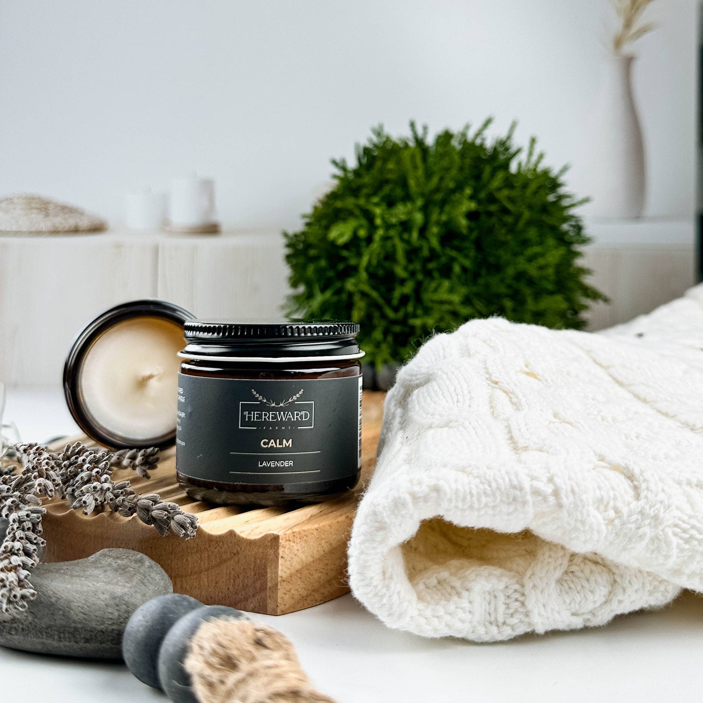 Soy Candle | Calm (Lavender) 2oz