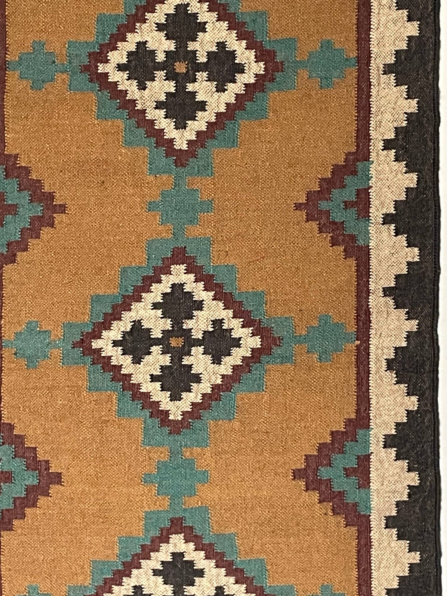 3 x 6' Handmade Jute-Kilim Rug