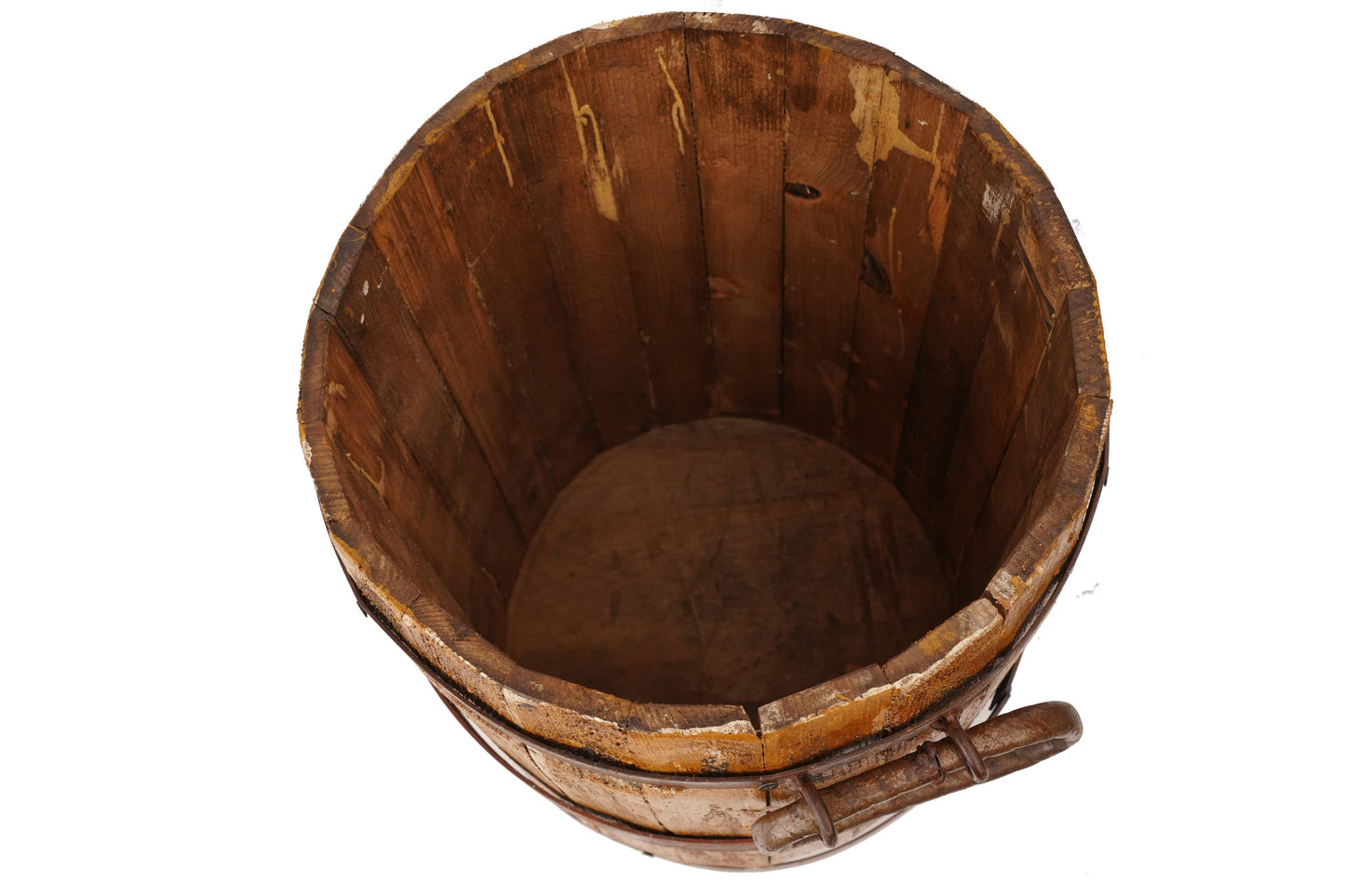 Yellow Farmhouse Trim Bucket 15 x 18"