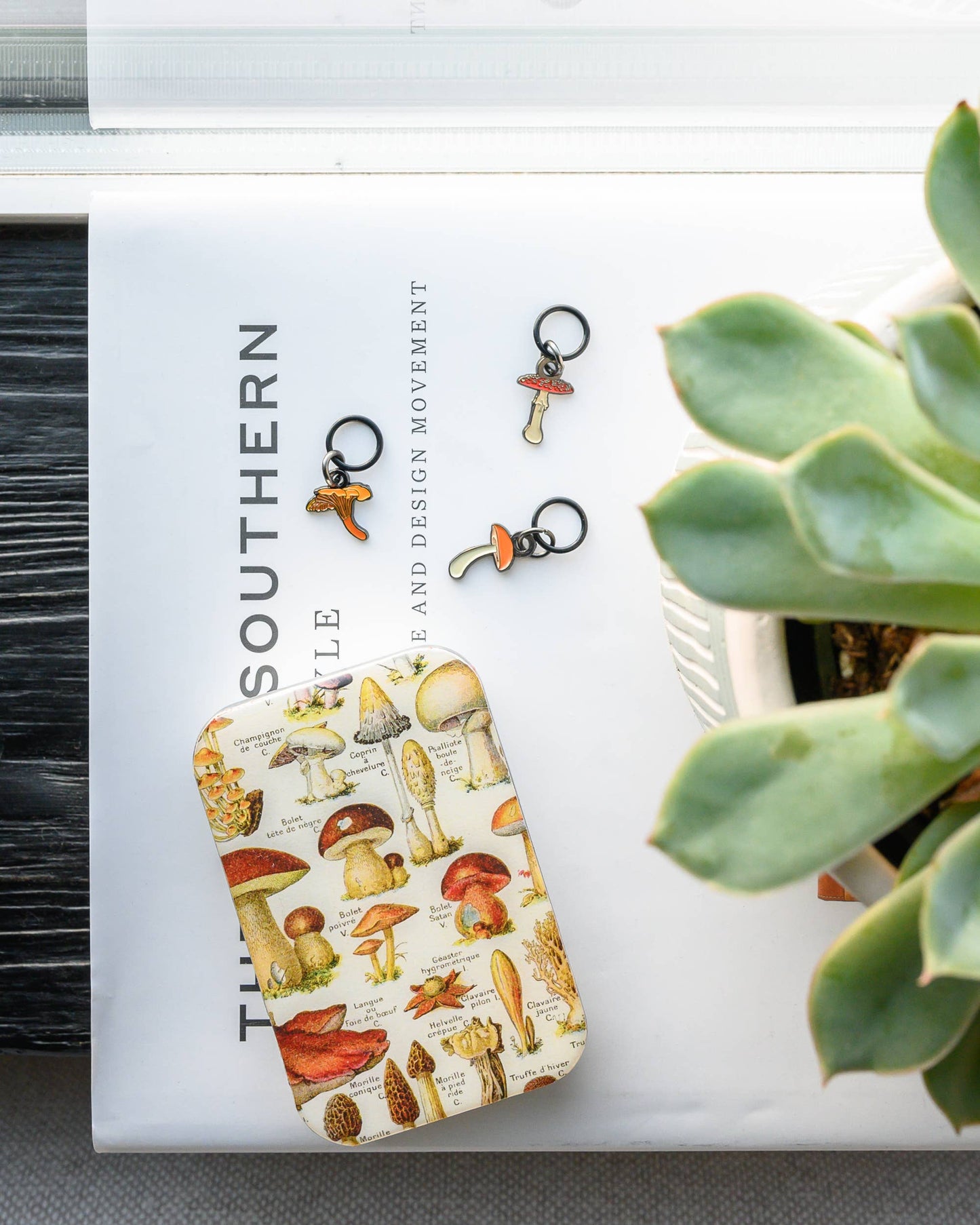 Mushroom Storage Tin: Large