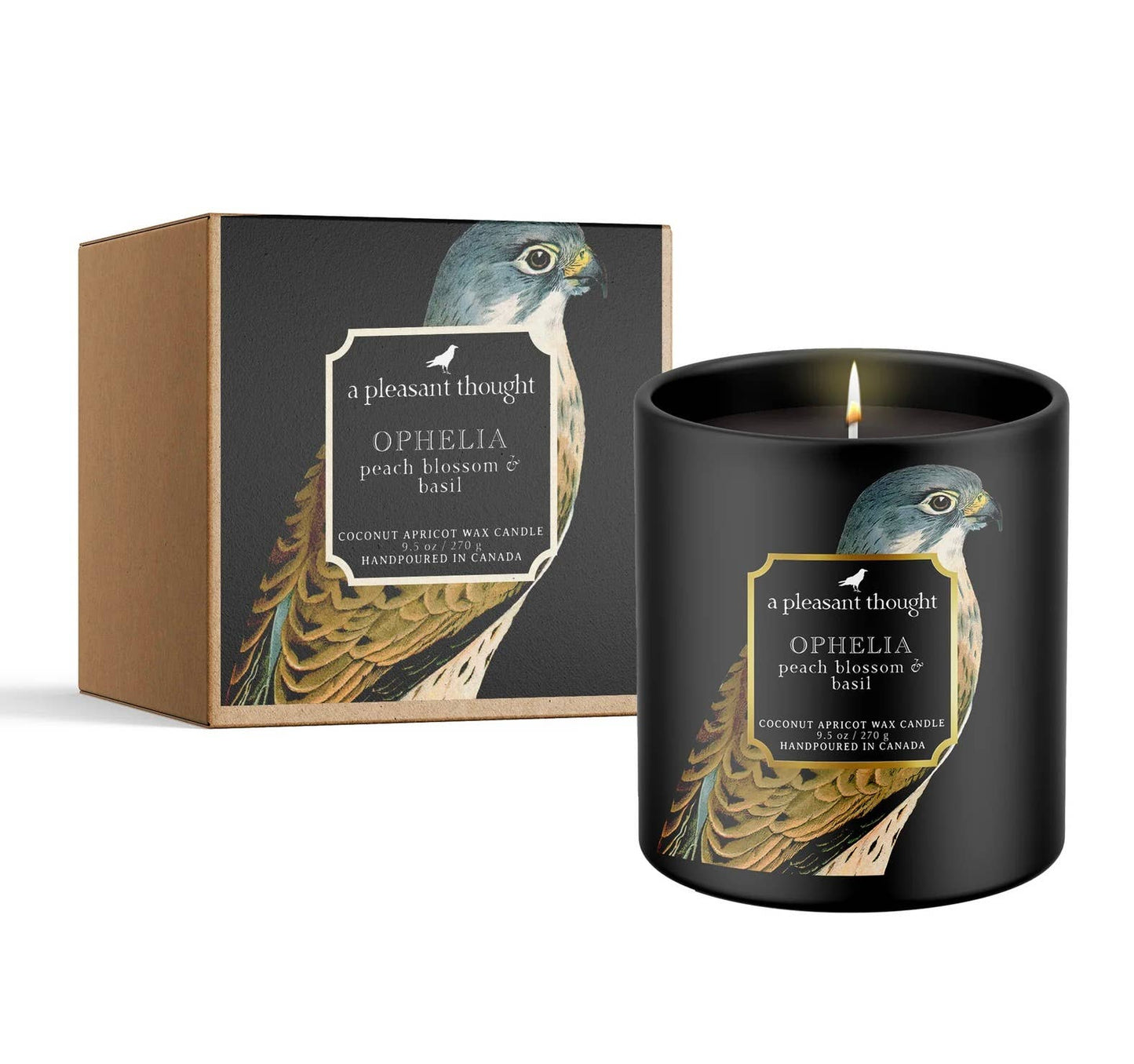 OPHELIA Peach Blossom & Basil Candle