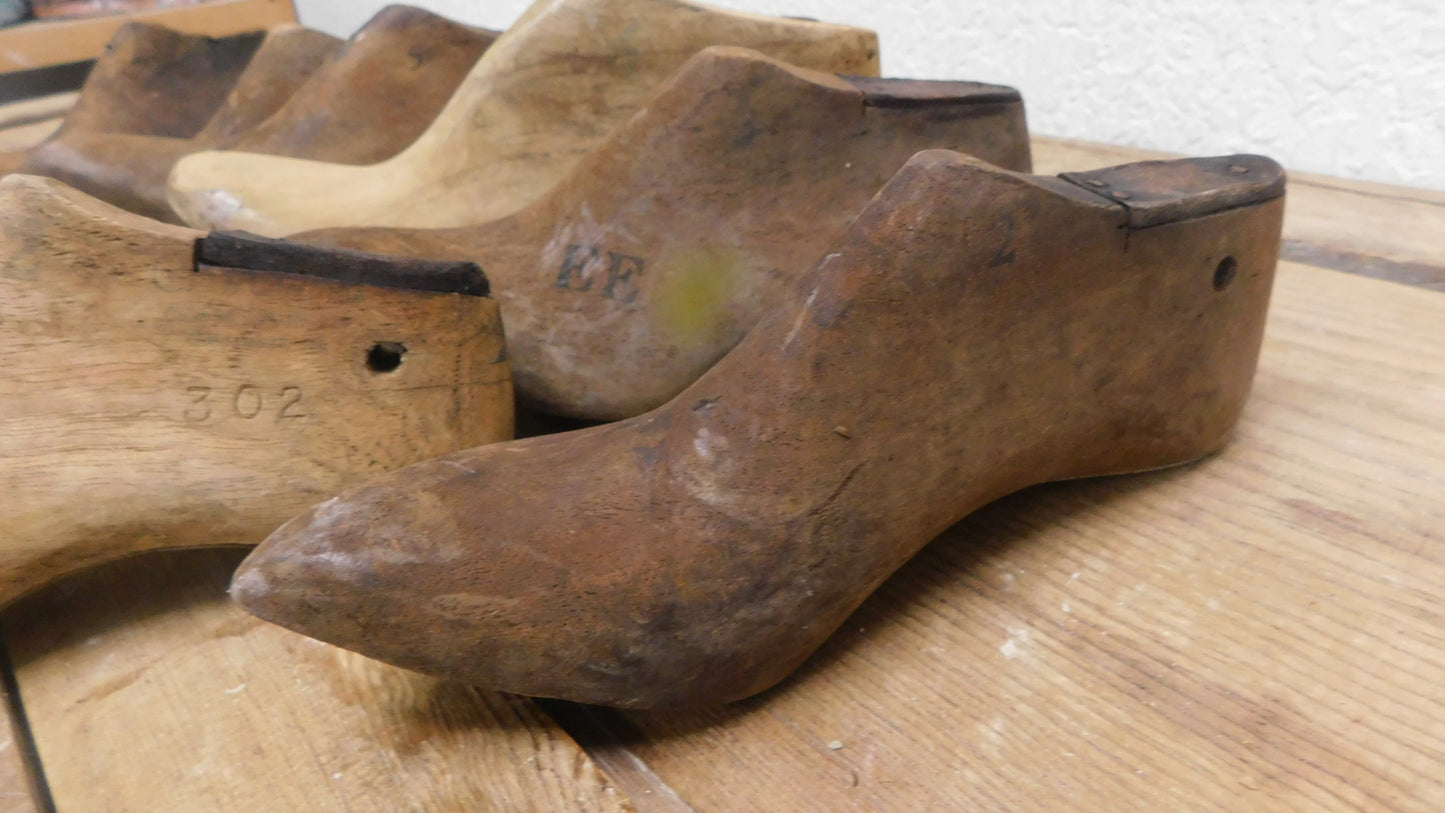 Antique Shoe Molds Assorted Sizes