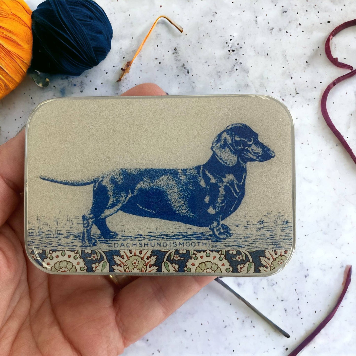 Dachshund Tin
