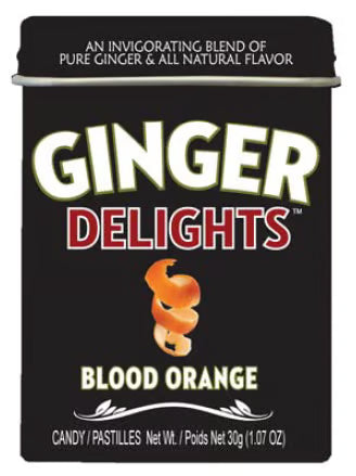 Ginger Delights Tin Blood Orange