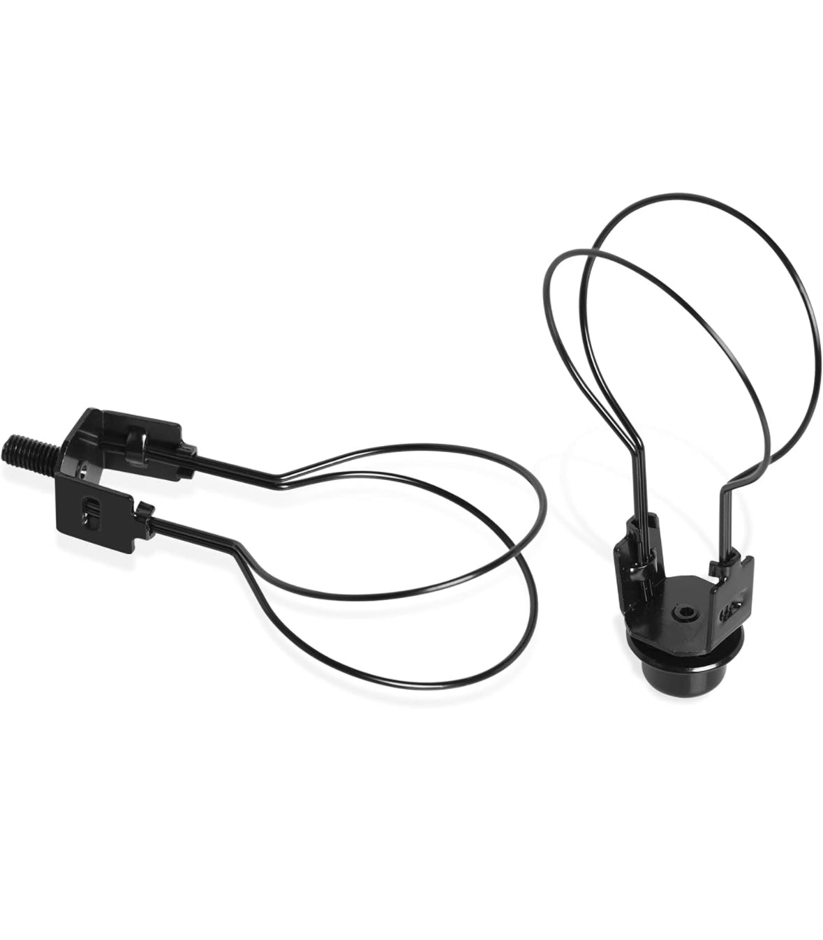 Light bulb adapter black