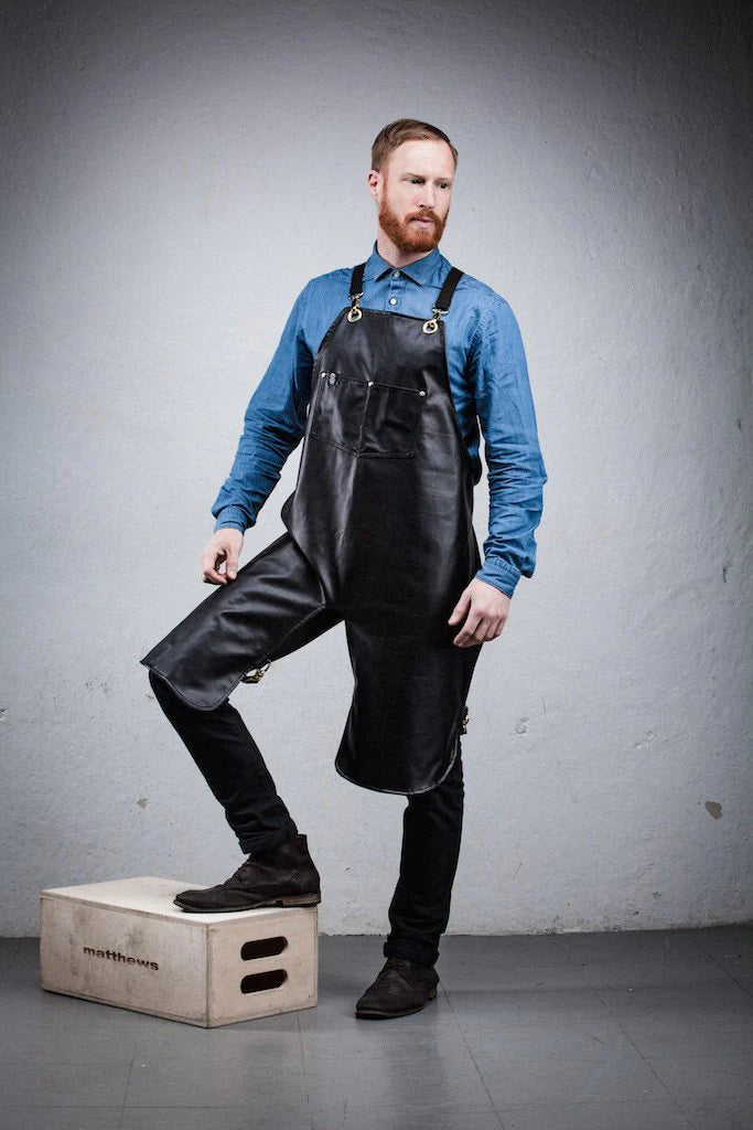 Vinyl Split Leg Apron (34" Length)