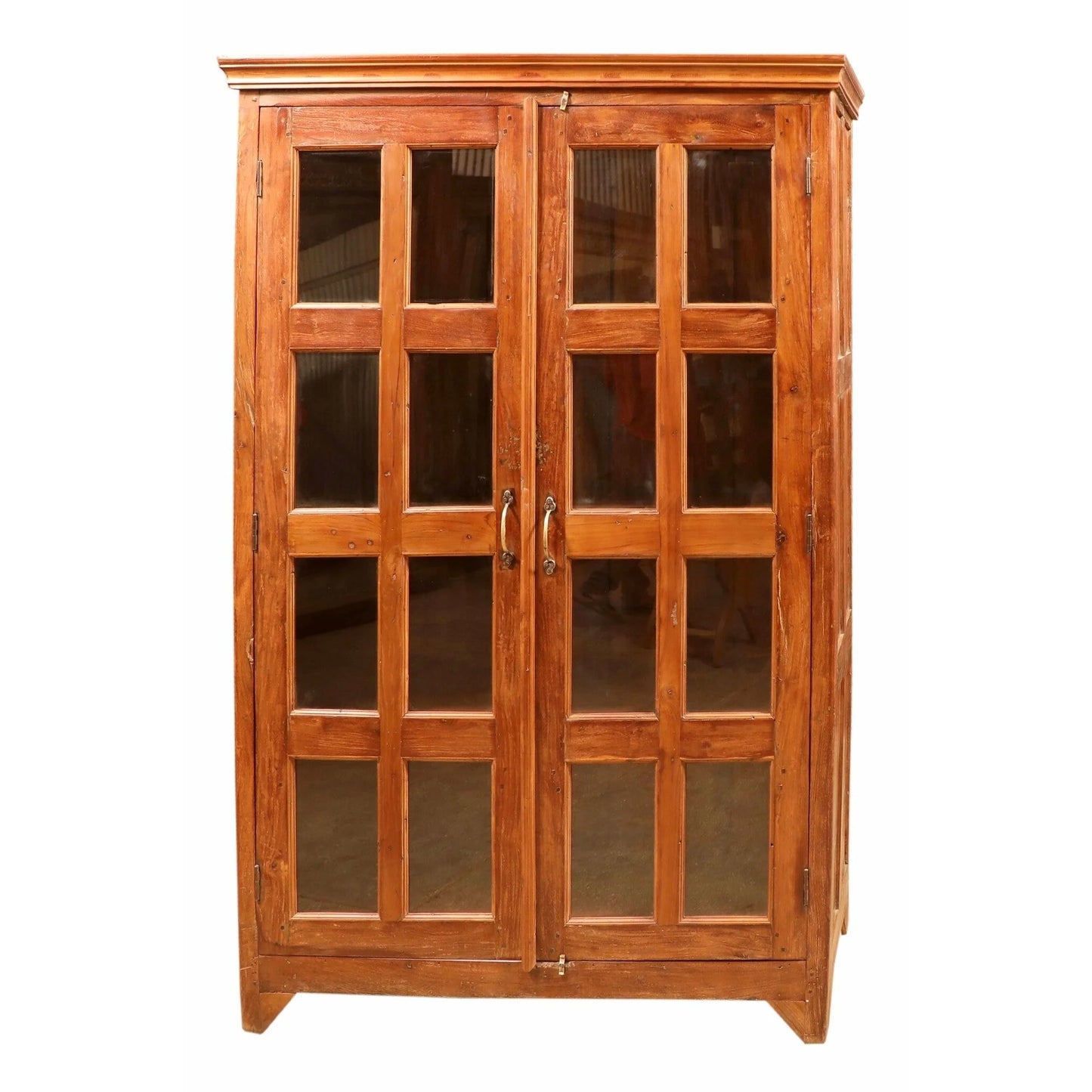 Tall wood cabinet