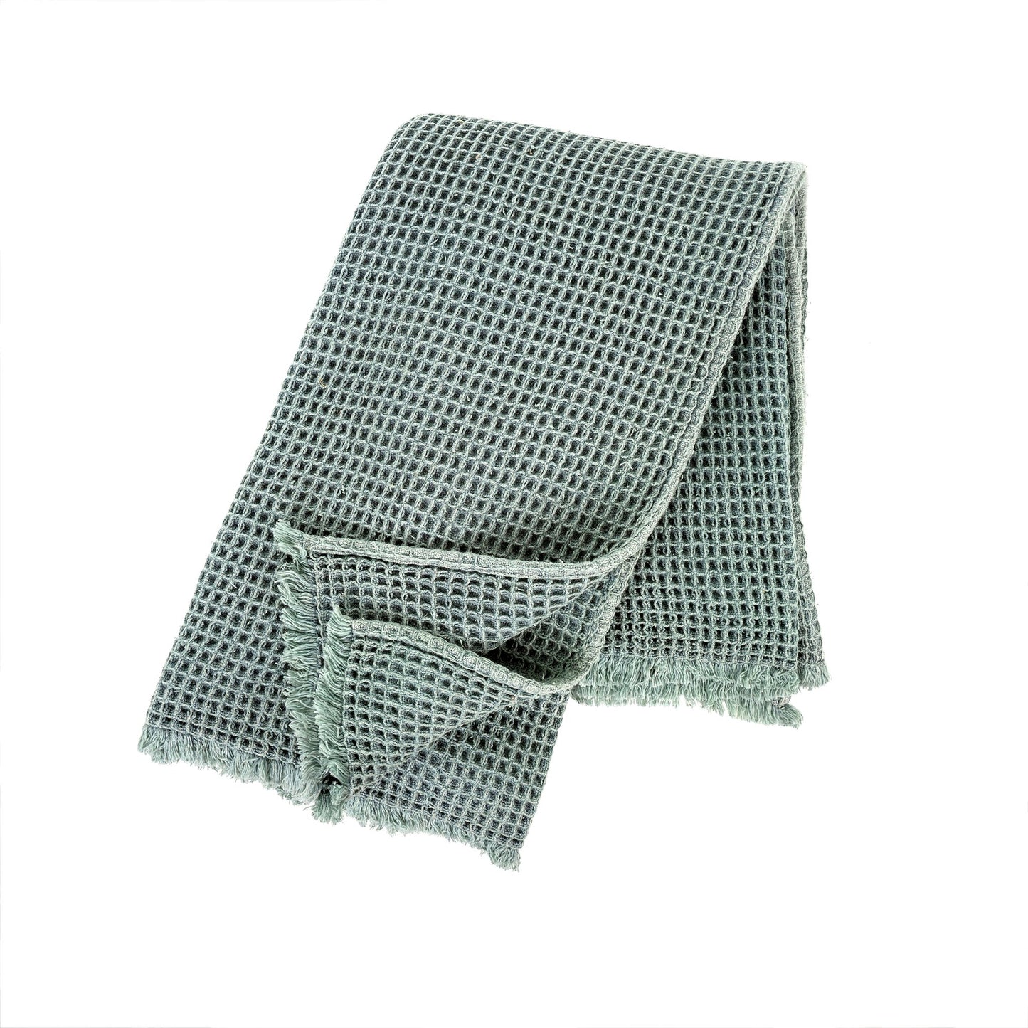 Waffle throw duck egg