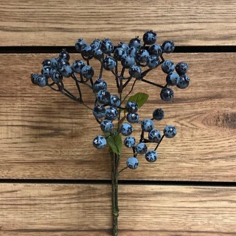 Blue Berries Spray 20"