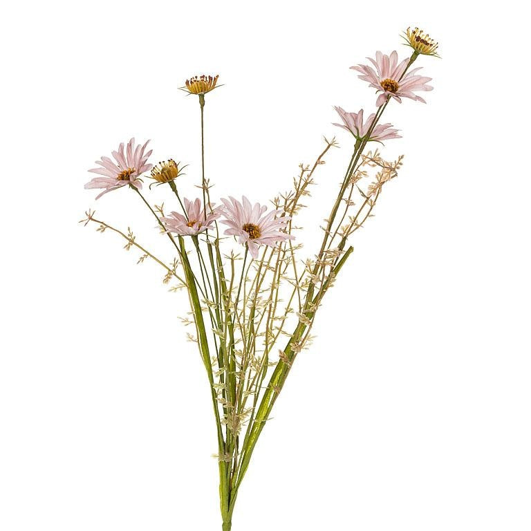 Pink Wildflower Spray 22"