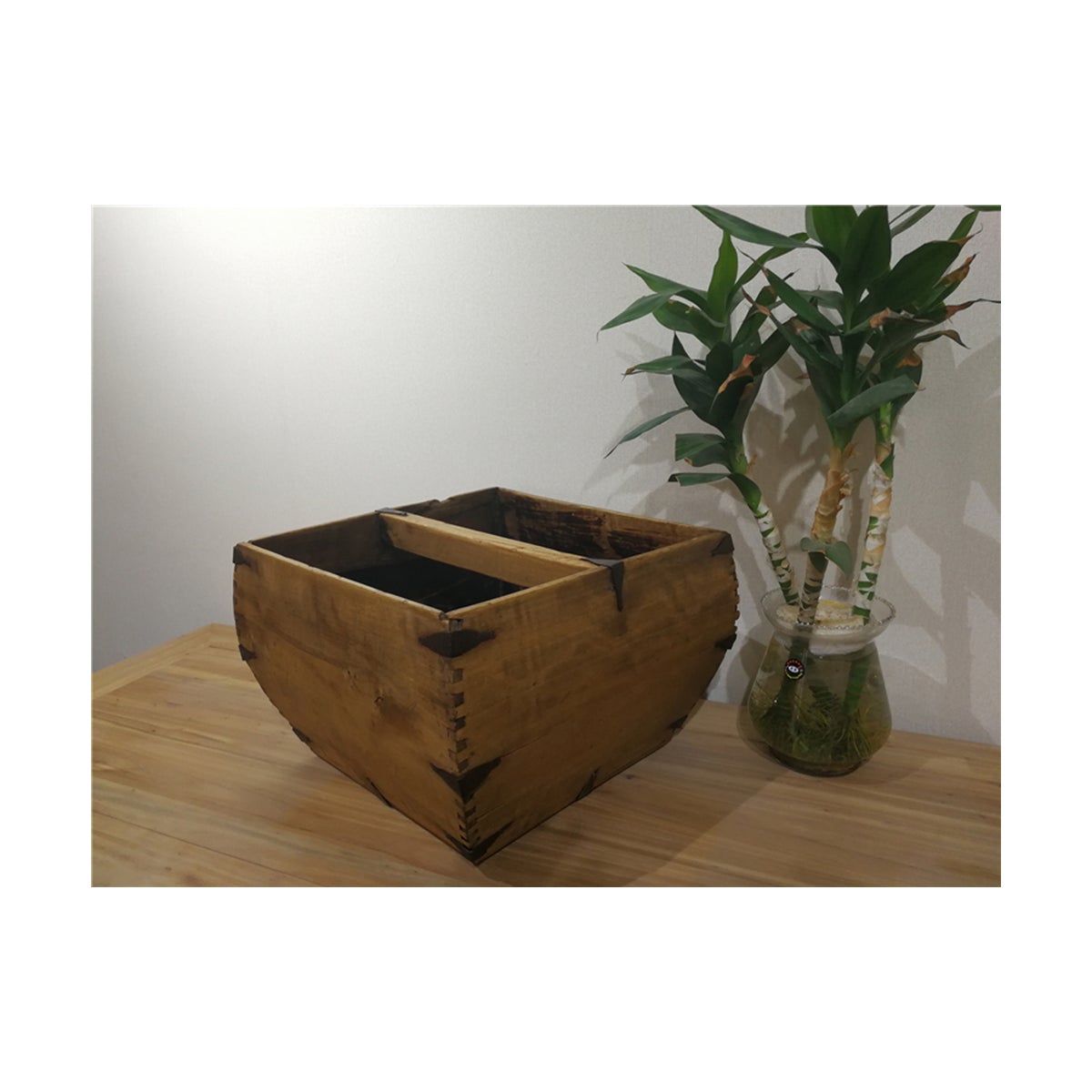 Antique rice measure