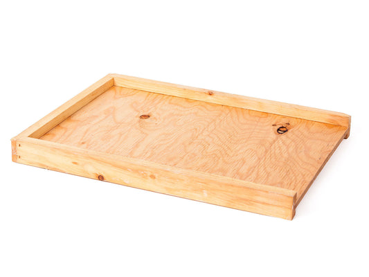 Bottom board waxed