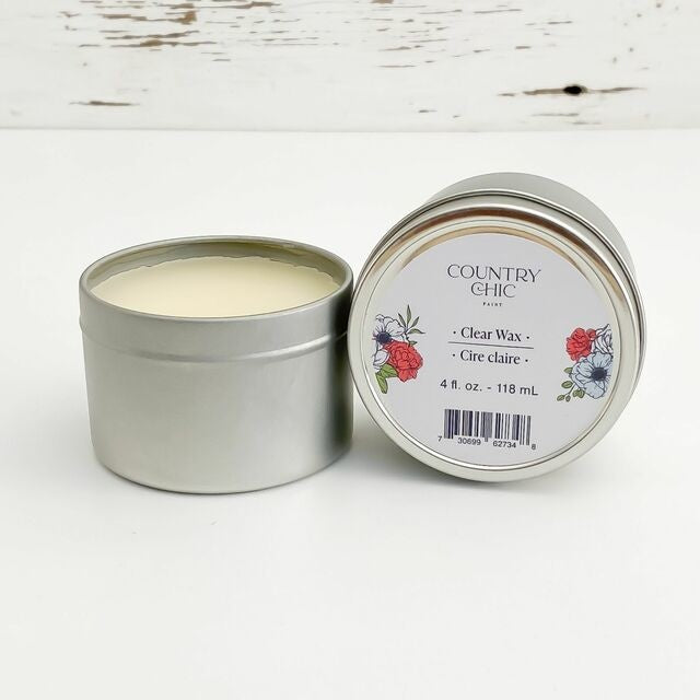 Clear natural wax 4oz