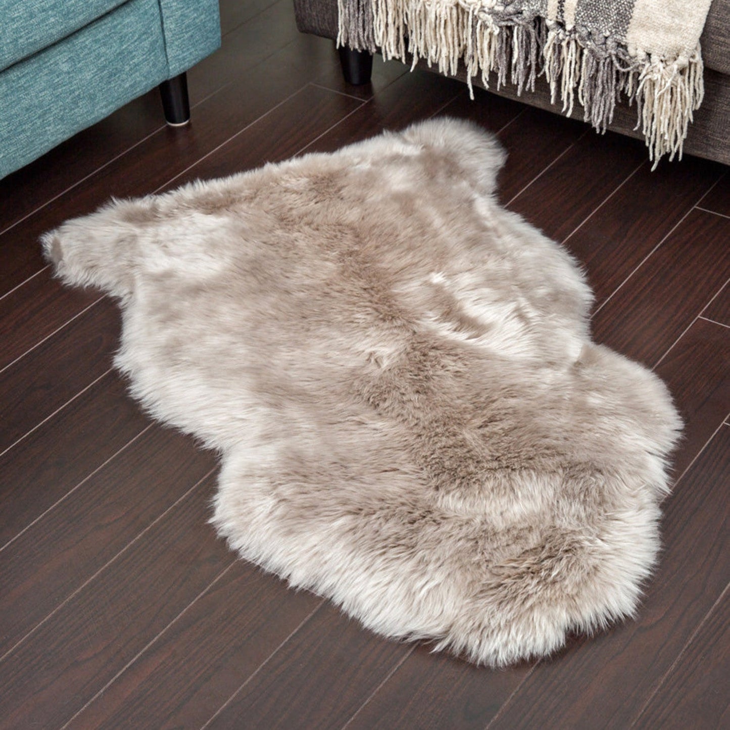 Stone sheepskin 2x3'