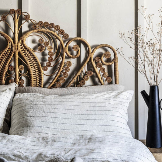 Stripe Linen Duvet Cover Queen