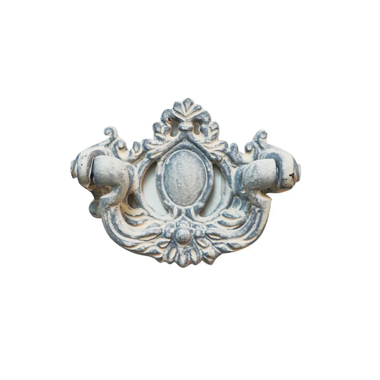 Victorian handle antique white cast