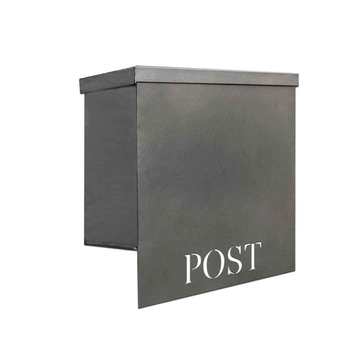 Stanley iron mailbox gunmetal