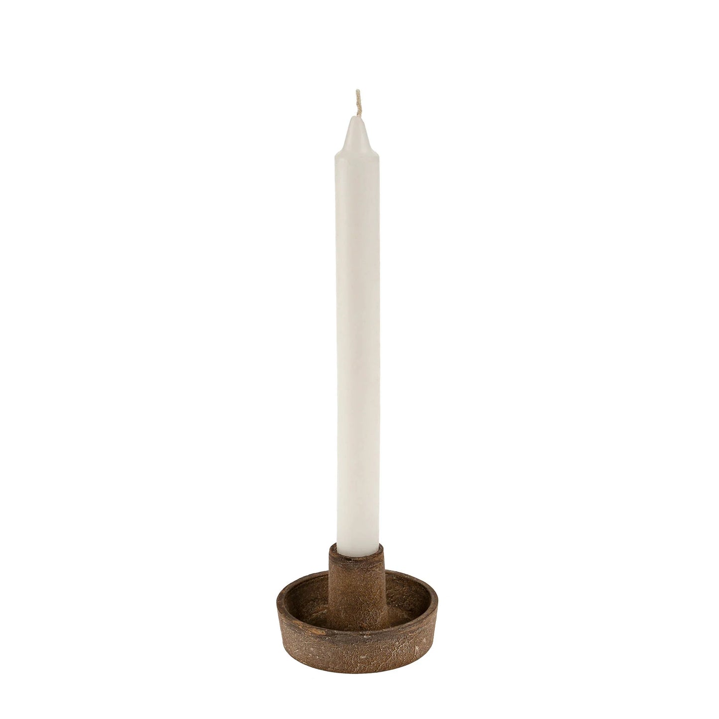 Estelle Candle Holder Raw Umber
