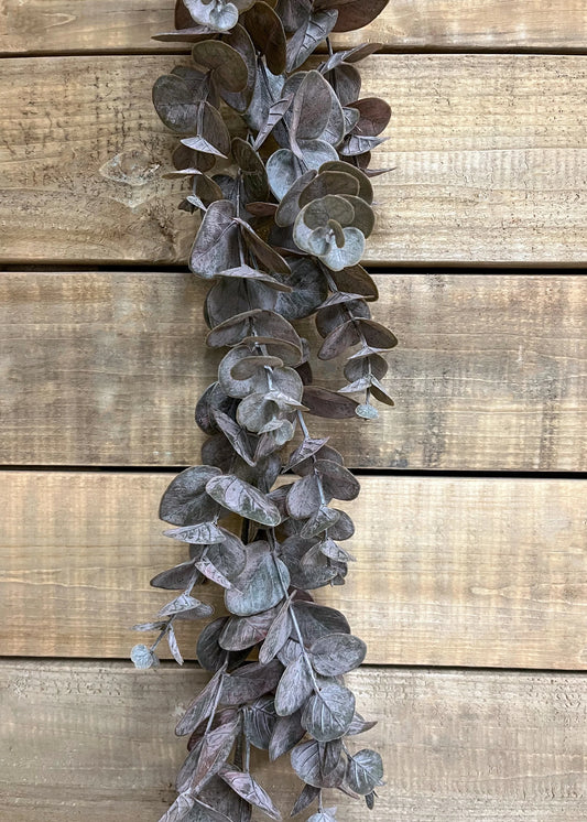 Brown Eucalyptus Garland 6'