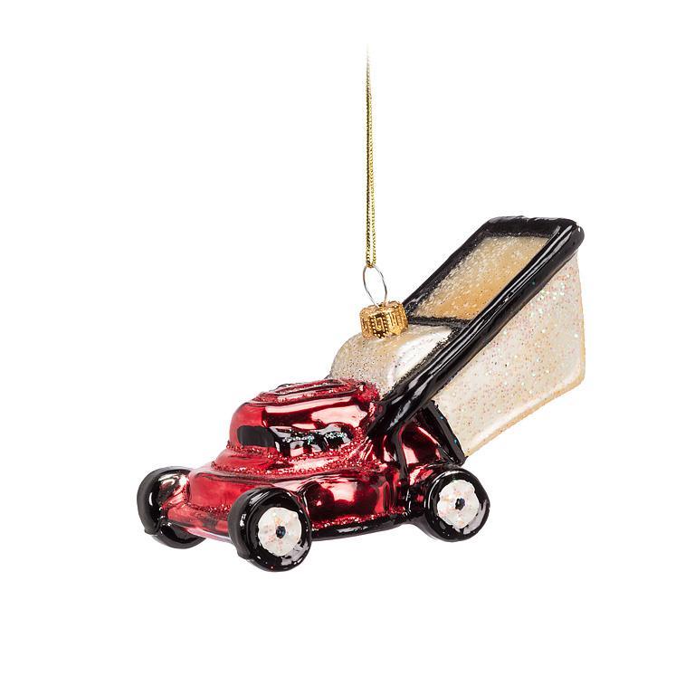 Lawnmower Ornament 3"H