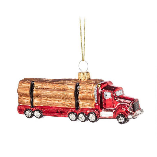 Logging Truck Ornament 5'L