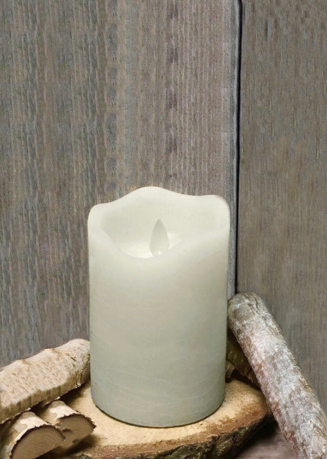 Ivory LED Candle 3x5"