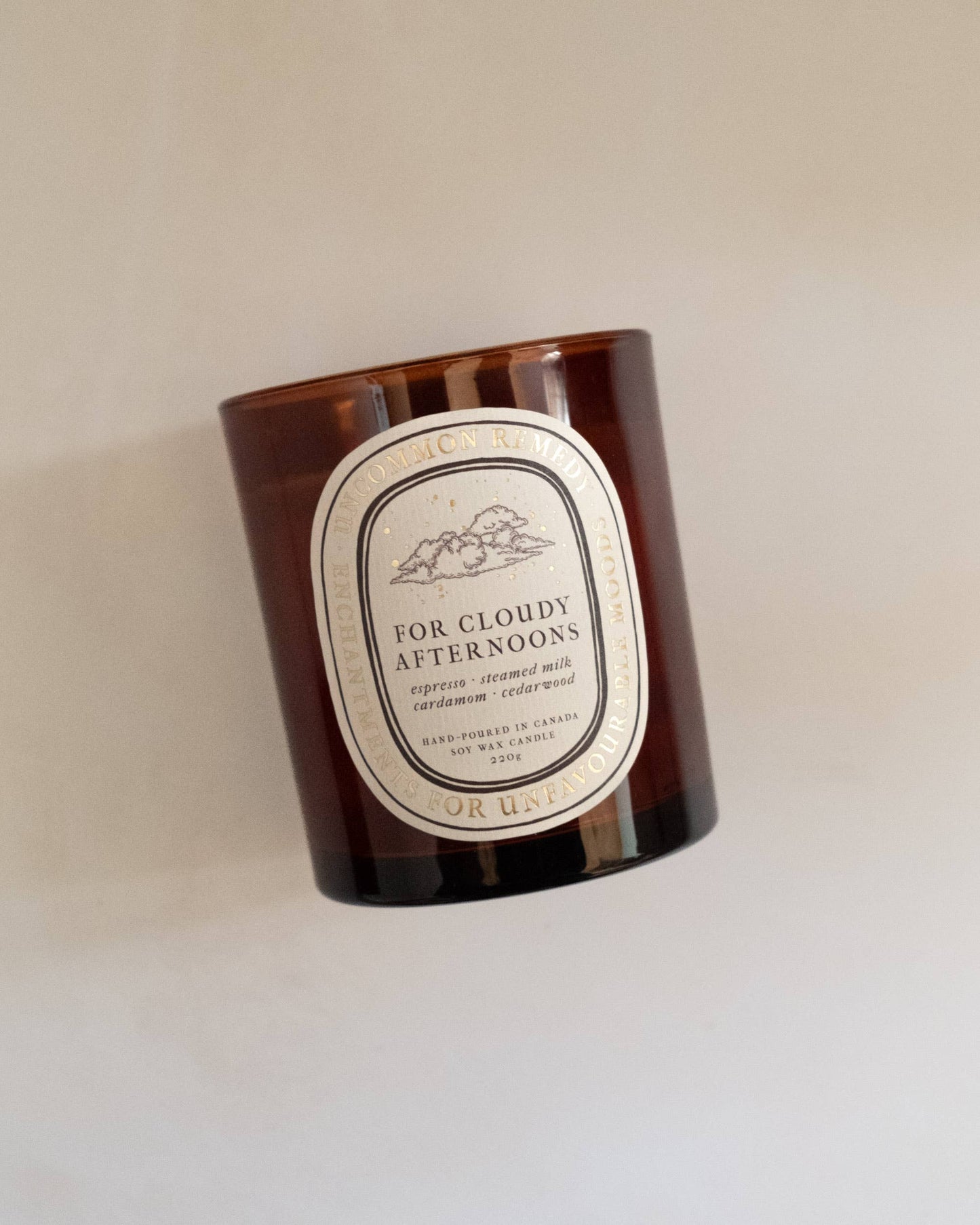 For Cloudy Afternoons: Soy Candle