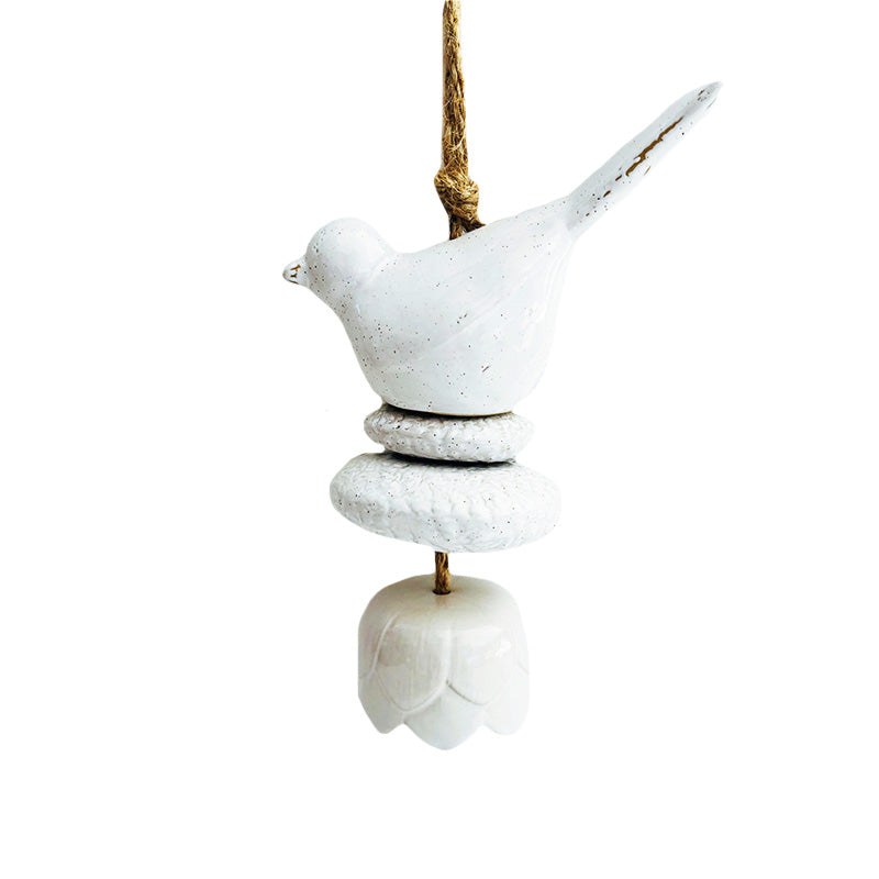 Ceramic Bird Bell