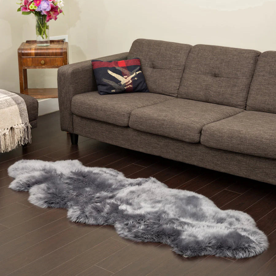 Grey Double Sheepskin