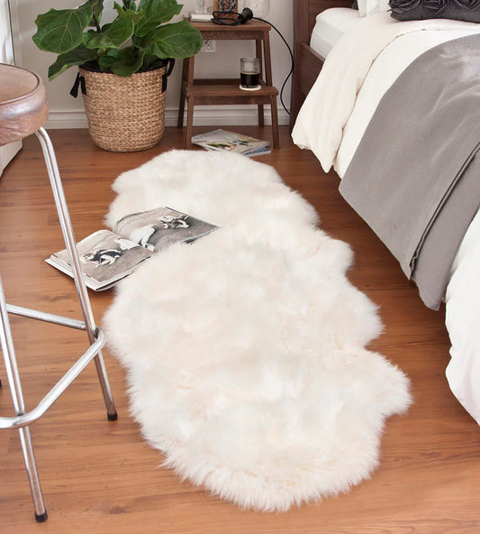 Ivory Double Sheepskin