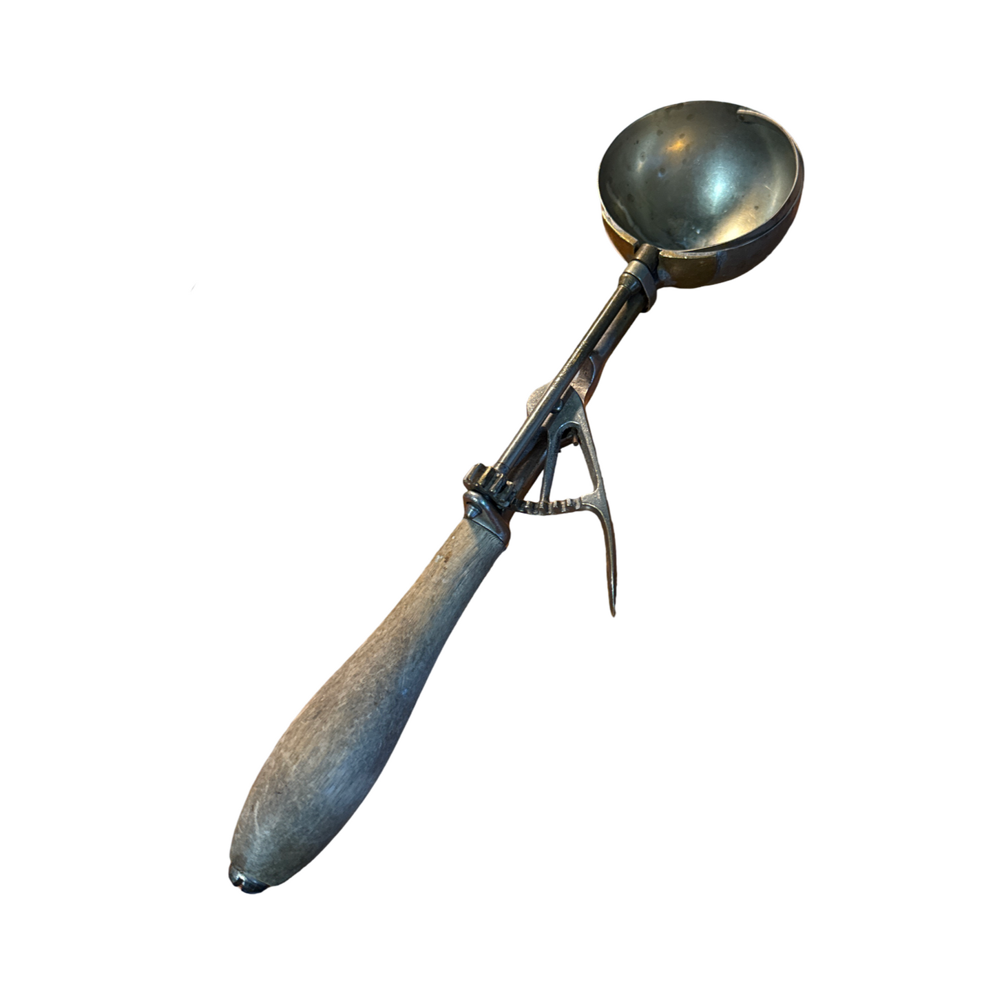 Viintage Gilchrist 31 Wooden Handle Ice Cream Scoop