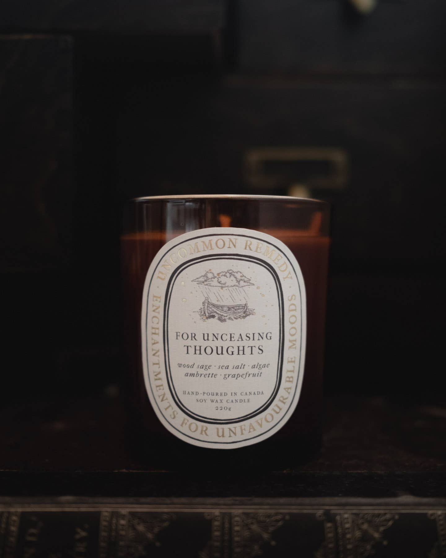 For Unceasing Thoughts: Soy Candle