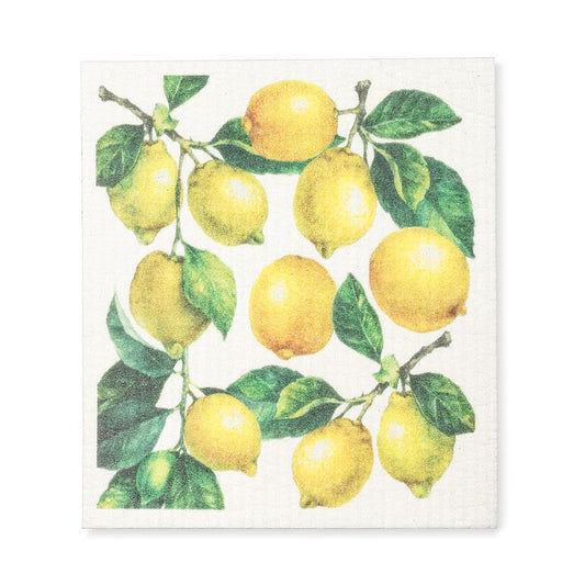 All Over Lemons Dishcloth