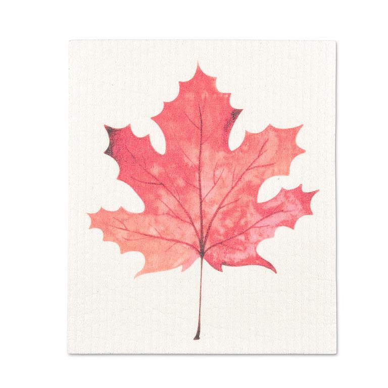 Maple Leaf Dishcloth