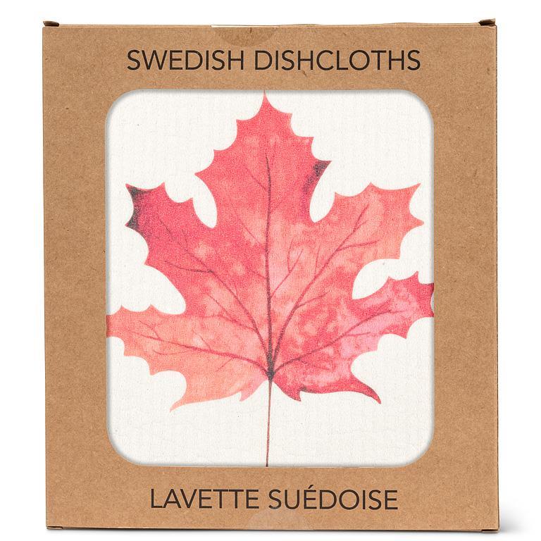 Maple Leaf Dishcloth